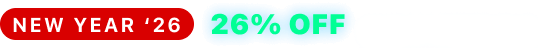 New Year 2026 Banner
